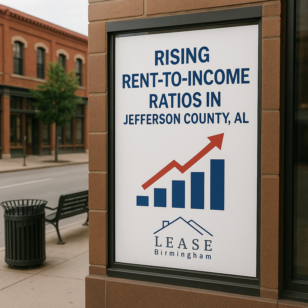 How Rising Rent-to-Income Ratios Are Reshaping the Rental Market in Jefferson County, Alabama