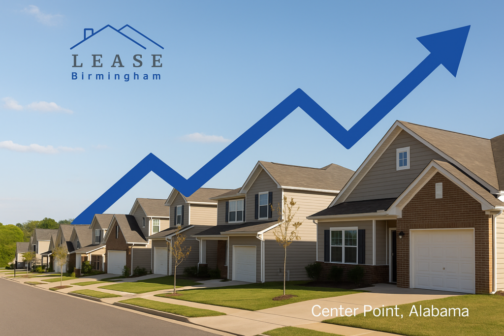 Rent Growth Outpaces Home Values in Center Point, Alabama