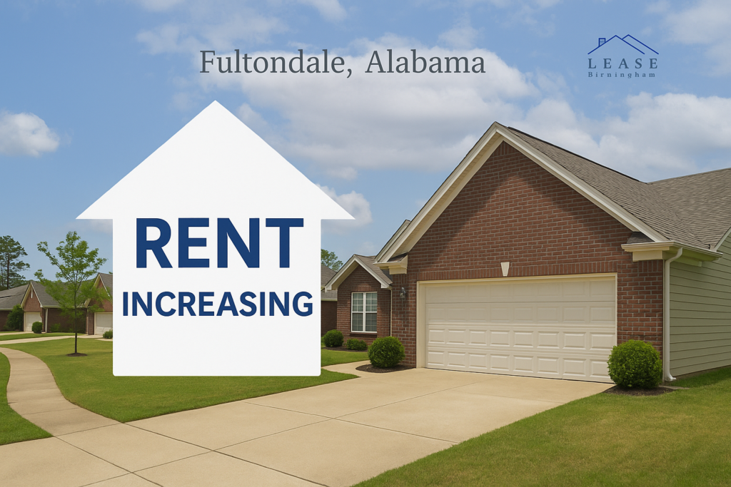 Rent Surge Creates Landlord Advantage in Fultondale, Alabama