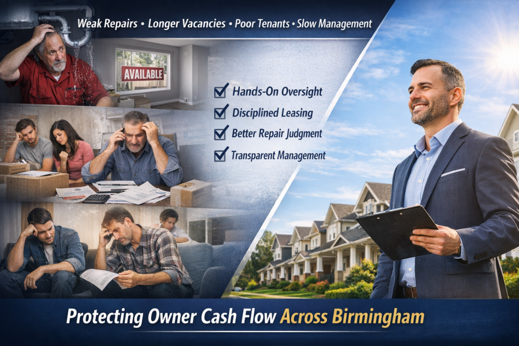 Lease Birmingham LLC - Hands-On Oversight That Protects Owner Cash Flow