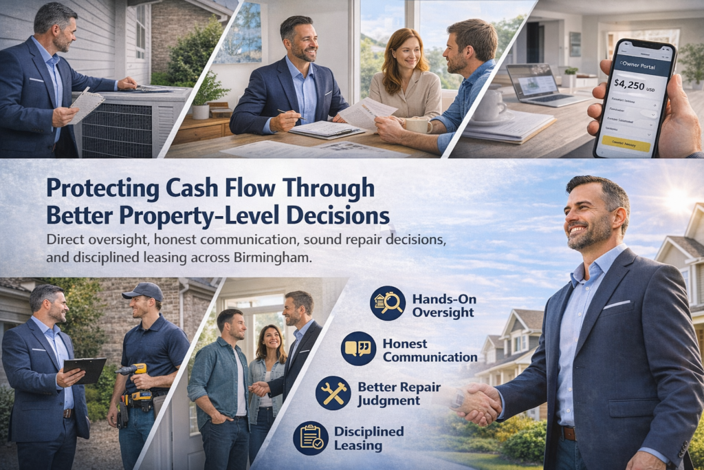 Lease Birmingham LLC - Hands-On Oversight That Protects Owner Cash Flow