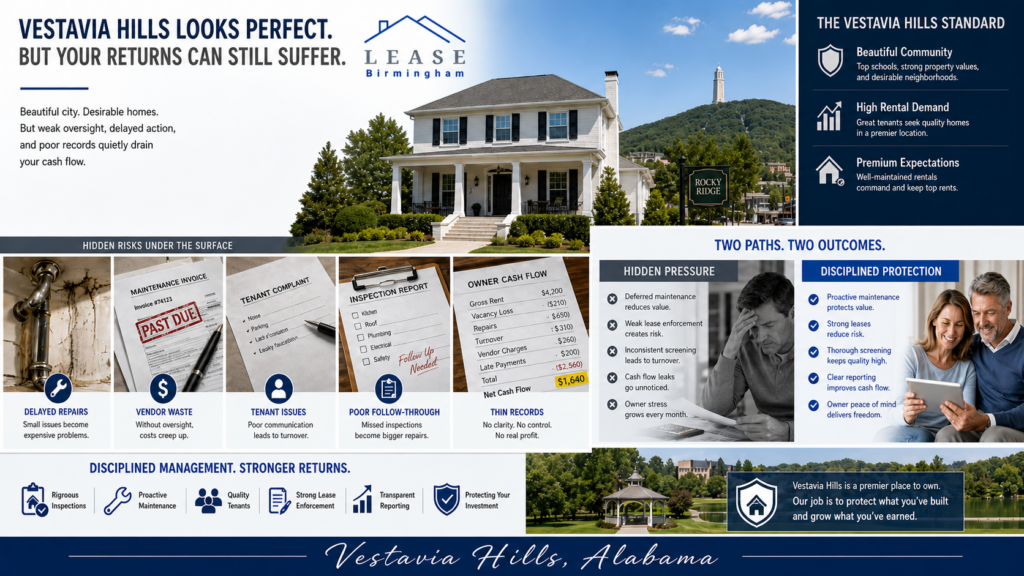 Vestavia Hills Property Management That Guards The Ledger